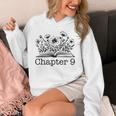 9th Birthday Chapter 9 Reading Book Lover 9 Year Old Unisex Hoodie