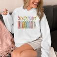 Applied Behavior Analysis Book Wildflower ABA RBT Therapist Premium Tri-Blend Unisex Hoodie Applied Behavior Analysis Book Wildflower ABA RBT Therapist Premium Tri-Blend Unisex Hoodie