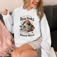 Basset Hound Dog Breed I Just Want To Read Books And Pet My Unisex Hoodie