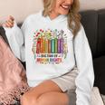 Boho Floral Book Big Fan Of Human Rights Liberal Protest Unisex Hoodie