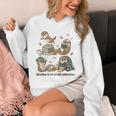 Book Lover Bookish Bookworm Reading Is My Otter-Obsession Unisex Hoodie