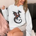 Book Lover Bookworm Reading Books Dragon Unisex Hoodie