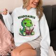 Book Lover Reading Dinosaur Readosaurus Library Unisex Hoodie Book Lover Reading Dinosaur Readosaurus Library Unisex Hoodie