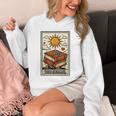 Book Reading Tarot Card The Reader Unisex Hoodie