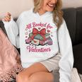 All Booked For Valentines Book Lover Teachers Unisex Hoodie All Booked For Valentines Book Lover Teachers Unisex Hoodie