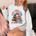 Books Coffee & Yarn Lover My Favorite Things Unisex Hoodie Books Coffee & Yarn Lover My Favorite Things Unisex Hoodie