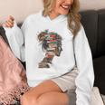 Books Lover Women Art Colorful Drawing Graphic Books Unisex Hoodie