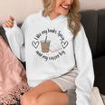I Like My Books Spicy And My Coffee Icy Books Booktok Unisex Hoodie