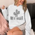 Cactus Not A Hugger Homebody Introvert Unisex Hoodie Cactus Not A Hugger Homebody Introvert Unisex Hoodie