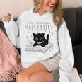 Cat Book For Women Life Is Better With Cats And Books Unisex Hoodie Cat Book For Women Life Is Better With Cats And Books Unisex Hoodie