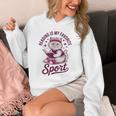 Cat Reading Is My Favorite Sport Retro Book Lover Unisex Hoodie Cat Reading Is My Favorite Sport Retro Book Lover Unisex Hoodie