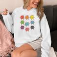 Color Our World Book Lover Reading Bookworm Reader Unisex Hoodie