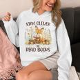 Cute Fox Stay Clever Read Books For Librarian Or Bookworm Unisex Hoodie Cute Fox Stay Clever Read Books For Librarian Or Bookworm Unisex Hoodie