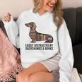 Dachshund Dog Dachshund Decor Books Nerds Dachshund Unisex Hoodie