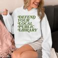Defend Your Local Public Library For Book Lovers Unisex Hoodie Defend Your Local Public Library For Book Lovers Unisex Hoodie