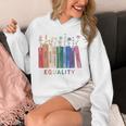 Equality Flower Books Equal Rights Social Justice Feminist Unisex Hoodie