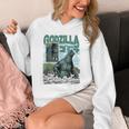 Godzilla Ocean Scene Comic Book Illustration Movie Monster Unisex Hoodie Godzilla Ocean Scene Comic Book Illustration Movie Monster Unisex Hoodie