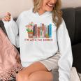 I'm With The Banned Books – Book Lover Librarian Reading Unisex Hoodie I'm With The Banned Books – Book Lover Librarian Reading Unisex Hoodie