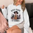 I'm Reading Halloween Witch Book Lover Unisex Hoodie