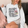 Imagine Being Afraid Of Drag Queens & Books Equality Unisex Hoodie