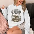 Introverted Book Club Member Anti Social Reader Unisex Hoodie Introverted Book Club Member Anti Social Reader Unisex Hoodie