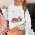 Just a Girl Who Loves Dogs Books Coffee T-Shirt Unisex Hoodie