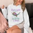 Just a Girl Who Loves Sloths And Books Unisex Hoodie