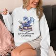 Just One More Chapter Book Dragon Reading Book Lover Bookish Unisex Hoodie Just One More Chapter Book Dragon Reading Book Lover Bookish Unisex Hoodie