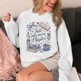 Just One More Chapter Book Lover Reading Quote Unisex Hoodie