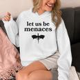 Let Us Be Menaces Dragon Book Lover Unisex Hoodie