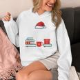 Library Crew Book Lovers Librarian Xmas Holiday Christmas Unisex Hoodie