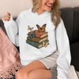 Life Is Better With Butterflies And Books Cute Butterfly Unisex Hoodie Life Is Better With Butterflies And Books Cute Butterfly Unisex Hoodie