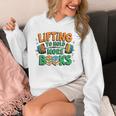 Lifting To Hold More Books Weightlifting Workout Gym Lover Unisex Hoodie Lifting To Hold More Books Weightlifting Workout Gym Lover Unisex Hoodie
