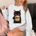 Nope Coffee Cat – Introvert Humor Monday Kitty Unisex Hoodie Nope Coffee Cat – Introvert Humor Monday Kitty Unisex Hoodie