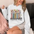 Occupational Therapy Wildflower Book OT Therapist Assistant Unisex Hoodie