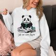 Panda Reading Chapter Books Unisex Hoodie