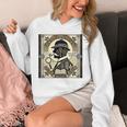 Poirot Mystery Books Vintage Detective Premium Tri-Blend Unisex Hoodie