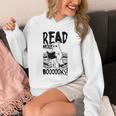 Read More Books Ghost Halloween Reading Teacher Literacy Unisex Hoodie