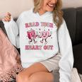 Read Your Heart Out Teacher Valentine Book Unisex Hoodie Read Your Heart Out Teacher Valentine Book Unisex Hoodie