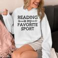 Reading Is My Favorite Sport Bookish Book-Club Bookworm Unisex Hoodie Reading Is My Favorite Sport Bookish Book-Club Bookworm Unisex Hoodie
