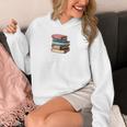Retro Sometimes I Think I Read Too Much For Book Lover Unisex Hoodie Retro Sometimes I Think I Read Too Much For Book Lover Unisex Hoodie