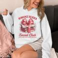 Romance Book Reading Bookish Romance Reader Social Club Unisex Hoodie Romance Book Reading Bookish Romance Reader Social Club Unisex Hoodie
