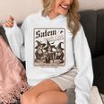 Salem Book Club Bookish Halloween Retro Salem Witch Book Unisex Hoodie Salem Book Club Bookish Halloween Retro Salem Witch Book Unisex Hoodie