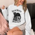 Salem Witch Book Club Bookish Halloween Cat Women Unisex Hoodie