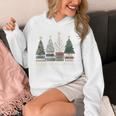 Seasons Readings Christmas Tree Book Lover Unisex Hoodie