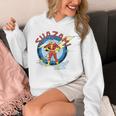 Shazam Comic Book Art Heroic Portrait Vintage Unisex Hoodie