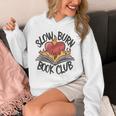 Slow Burn Book Club Romantasy Trope Smut Dark Romance Reader Unisex Hoodie