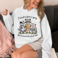 I Tried To Form A Gang But It Turned Into A Book-Club Reader Unisex Hoodie