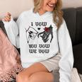 I Vow You Vow We Vow Merch Dark Romance Smutty Book Smutt Unisex Hoodie