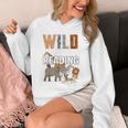Wild About Reading Book Reader Book Nerd Book Reading Lover Premium Tri-Blend Unisex Hoodie